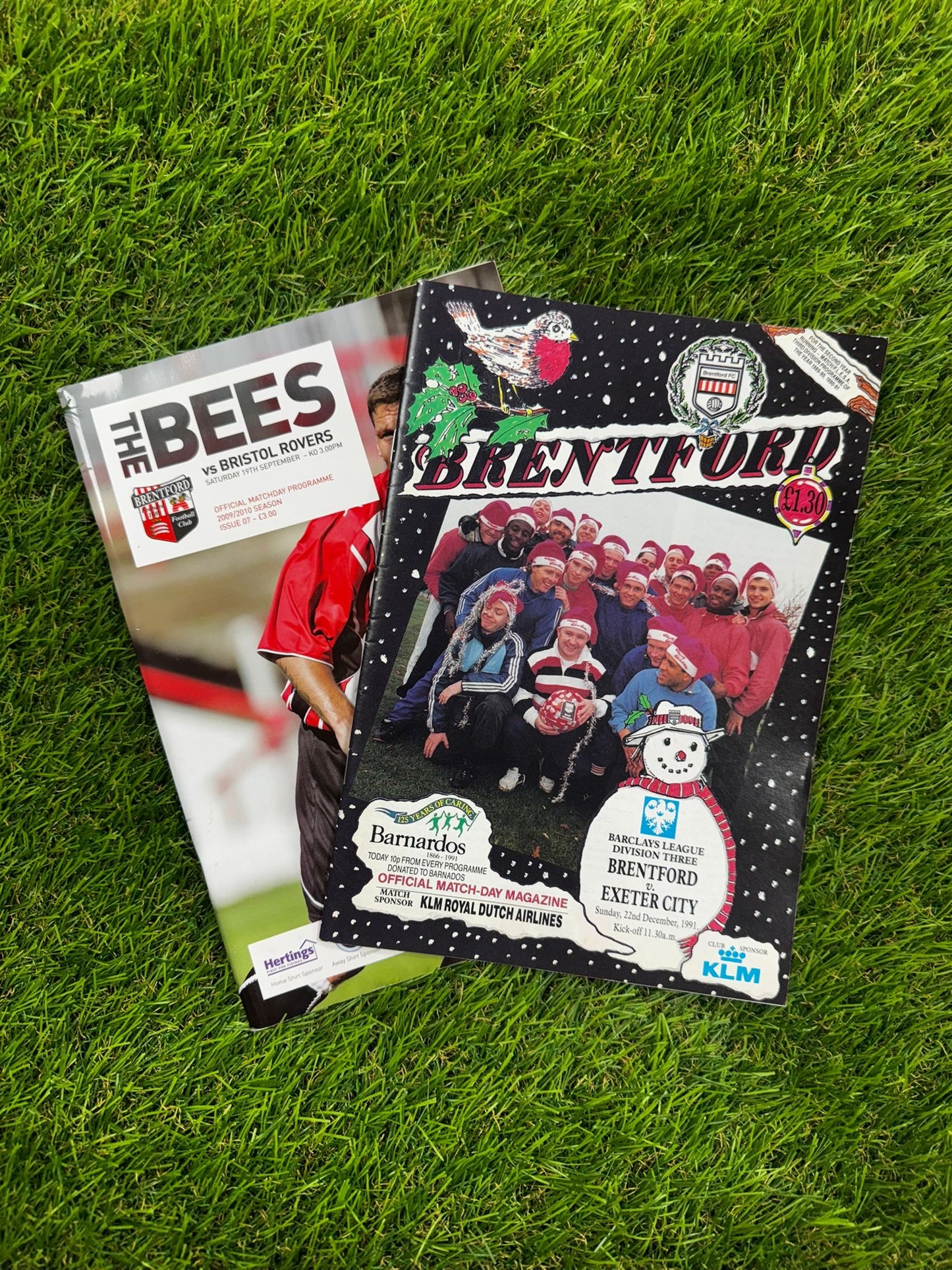 Retro Football Programmes Mystery Box