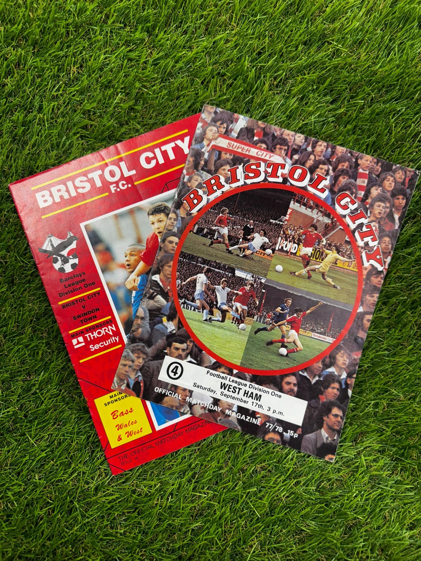 Retro Football Programmes Mystery Box