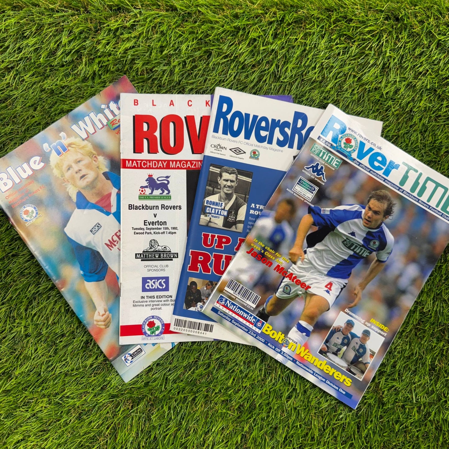 Blackburn Rovers Retro Football Programmes Pack
