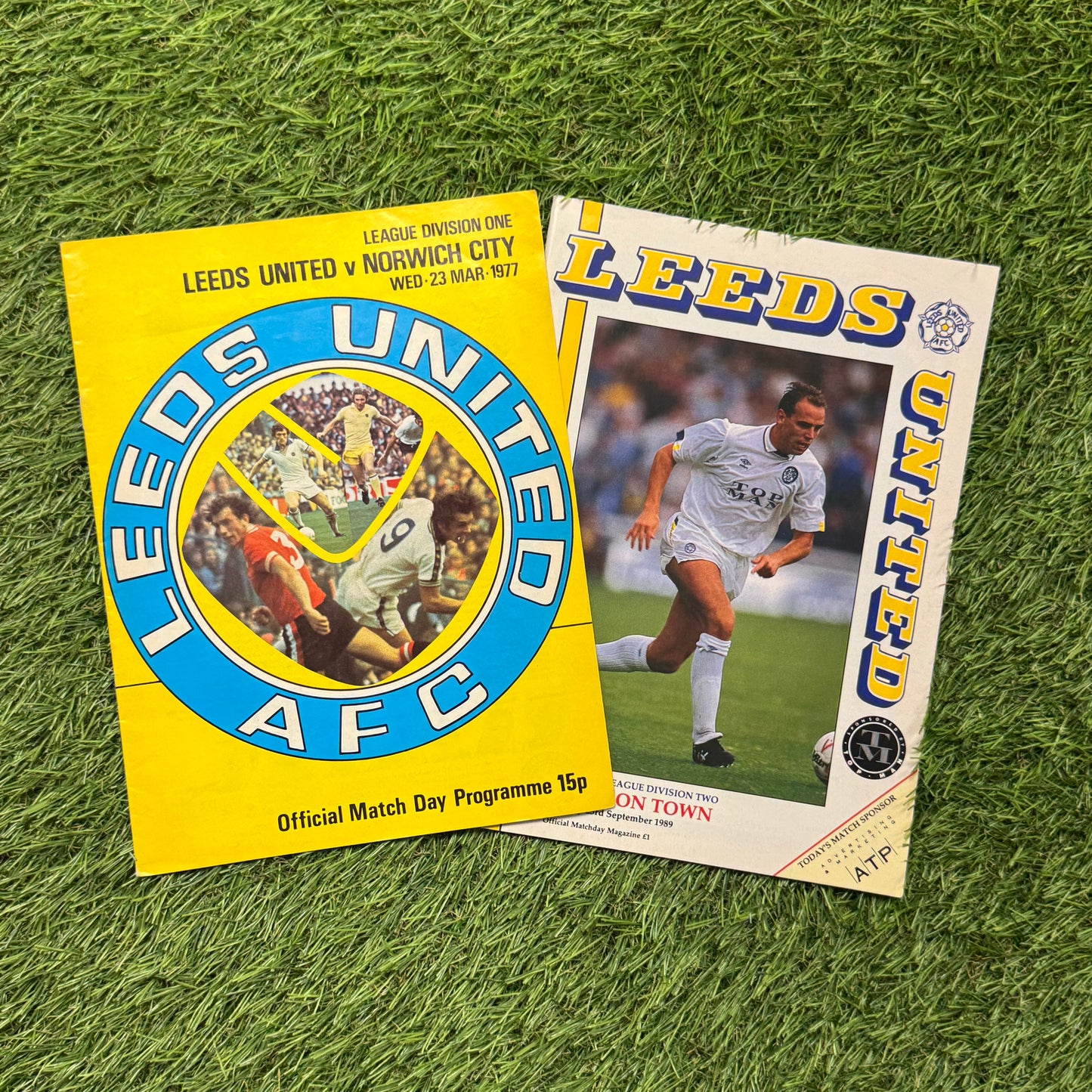 Leeds United Retro Football Programmes Pack