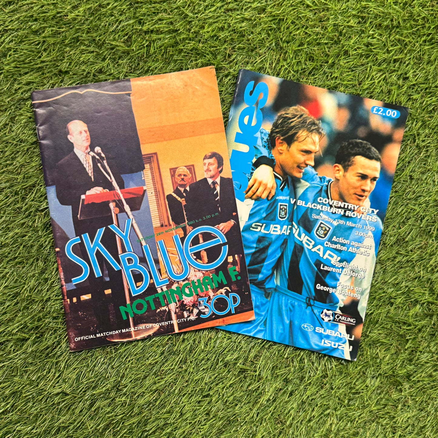 Coventry City Retro Football Programmes Pack