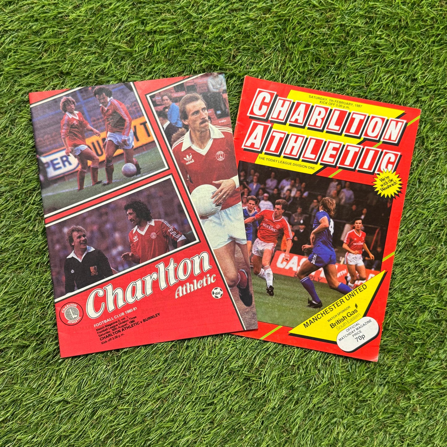 Charlton Athletic Retro Football Programmes Pack