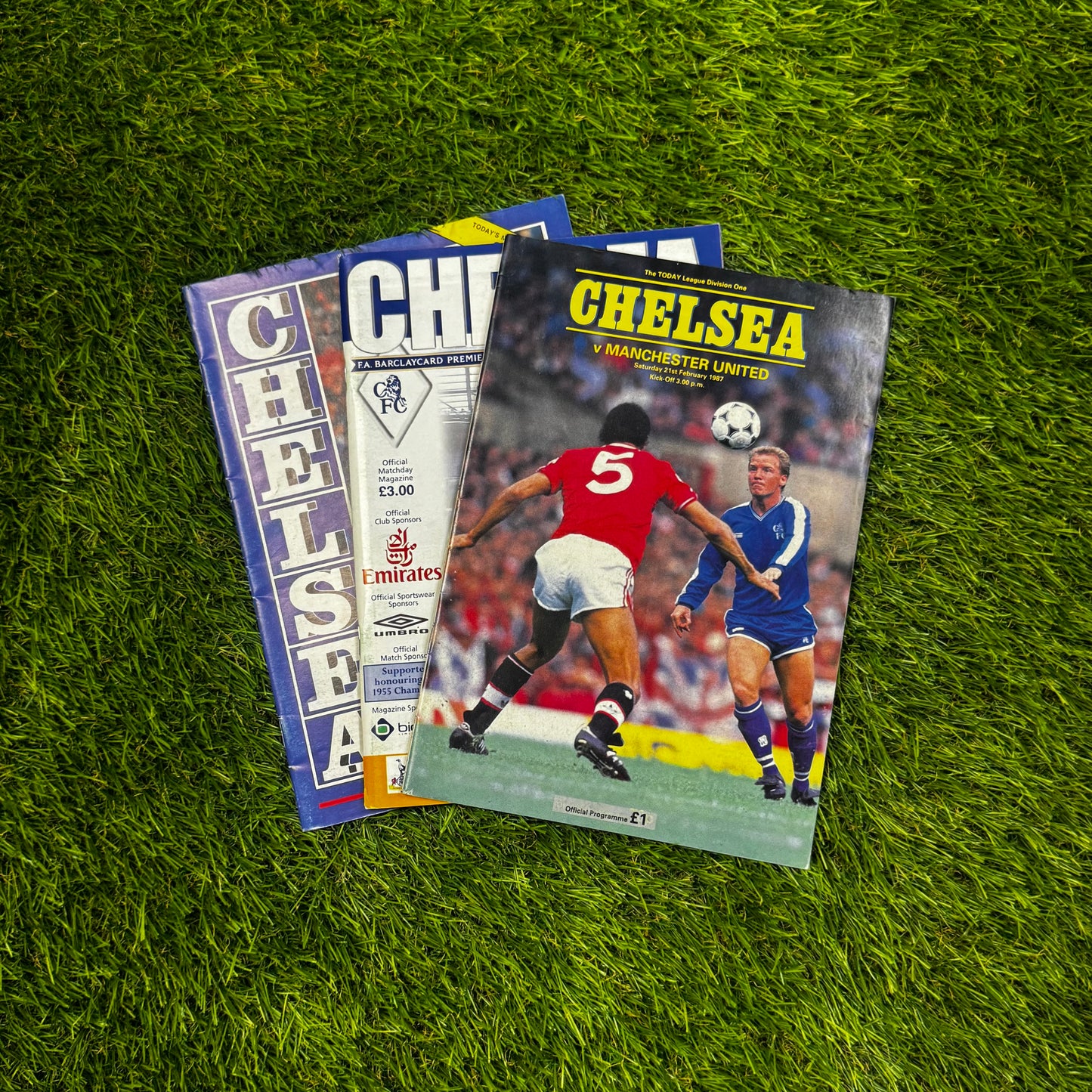 Retro Football Programmes 3-Pack Mystery Box
