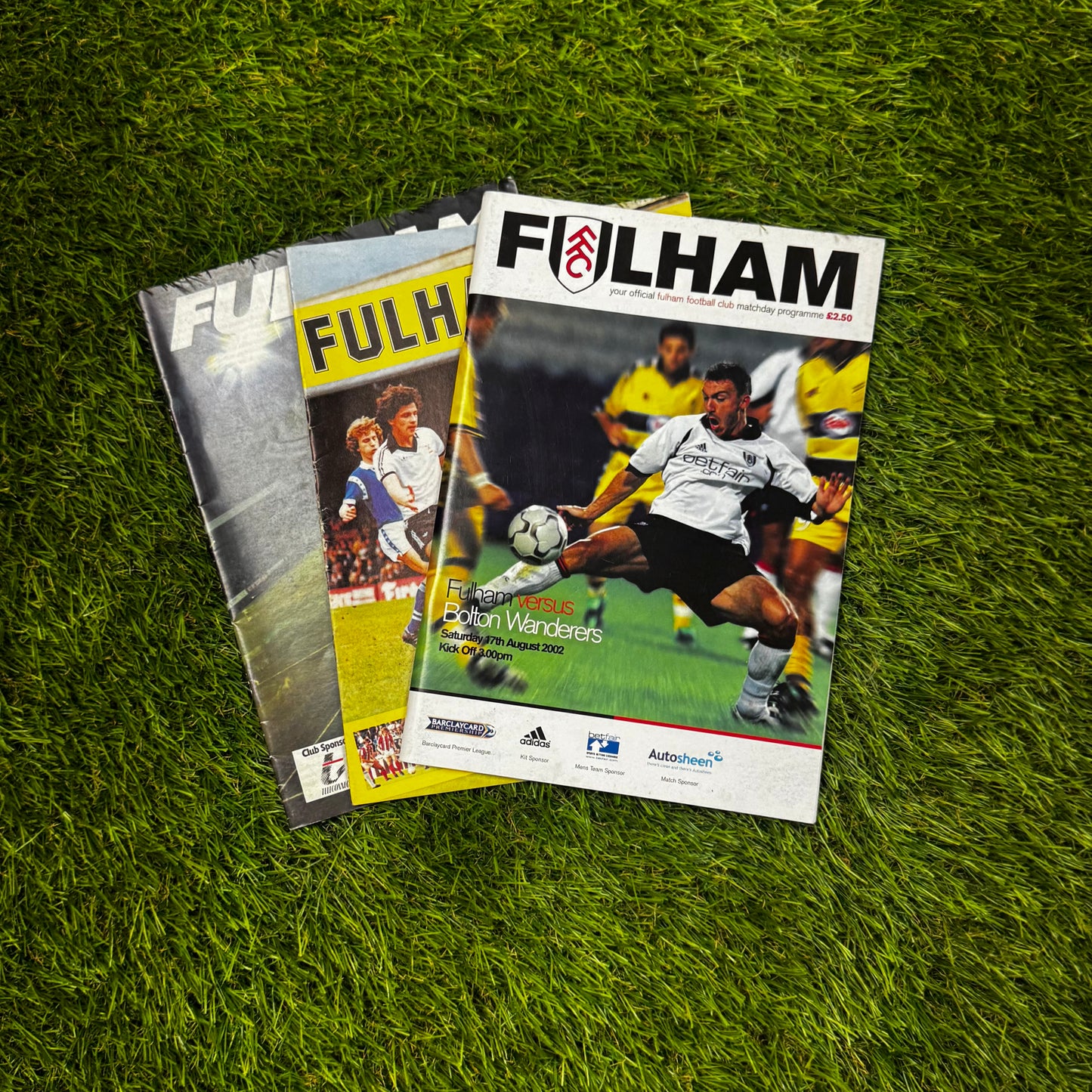 Retro Football Programmes 3-Pack Mystery Box