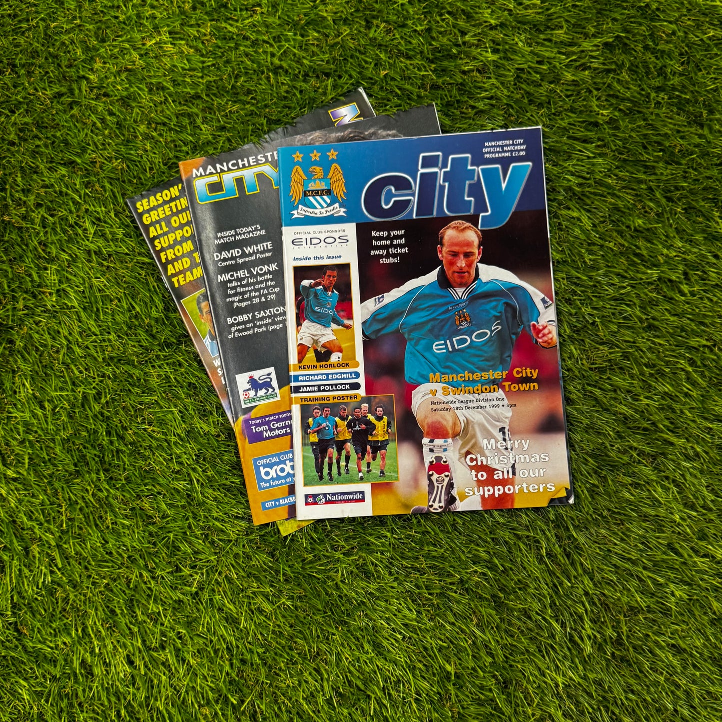 Retro Football Programmes 3-Pack Mystery Box