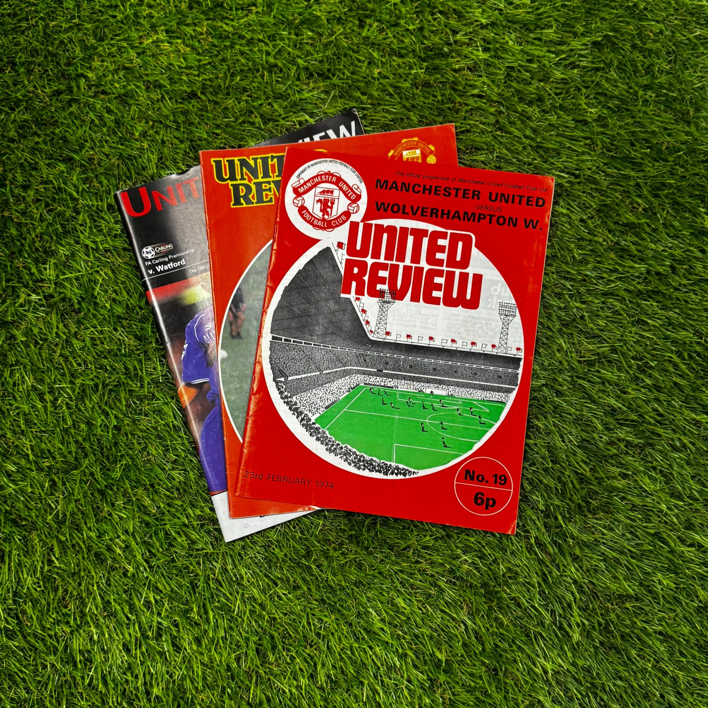 Retro Football Programmes 3-Pack Mystery Box