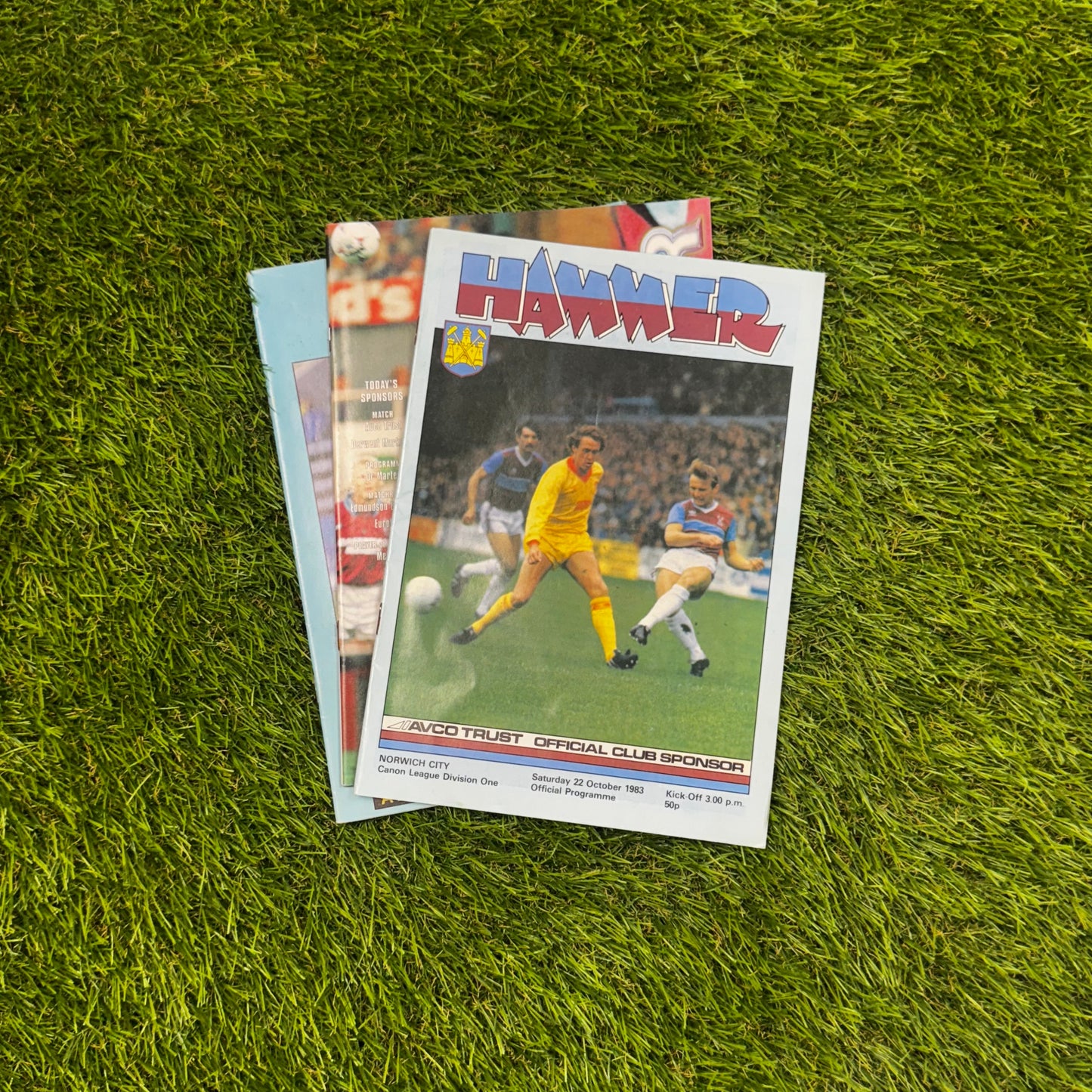Retro Football Programmes 3-Pack Mystery Box