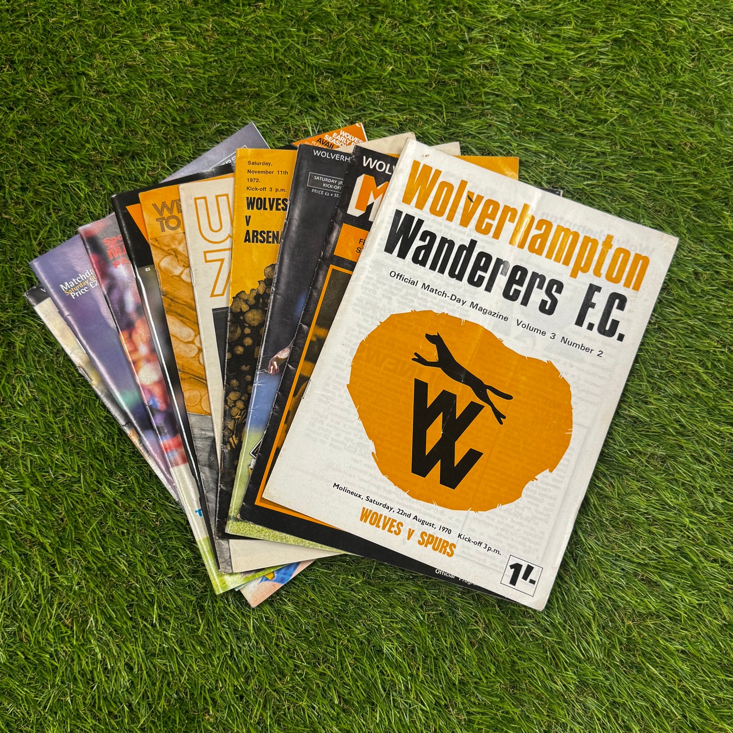 Retro Football Programmes 10-Pack Mystery Box