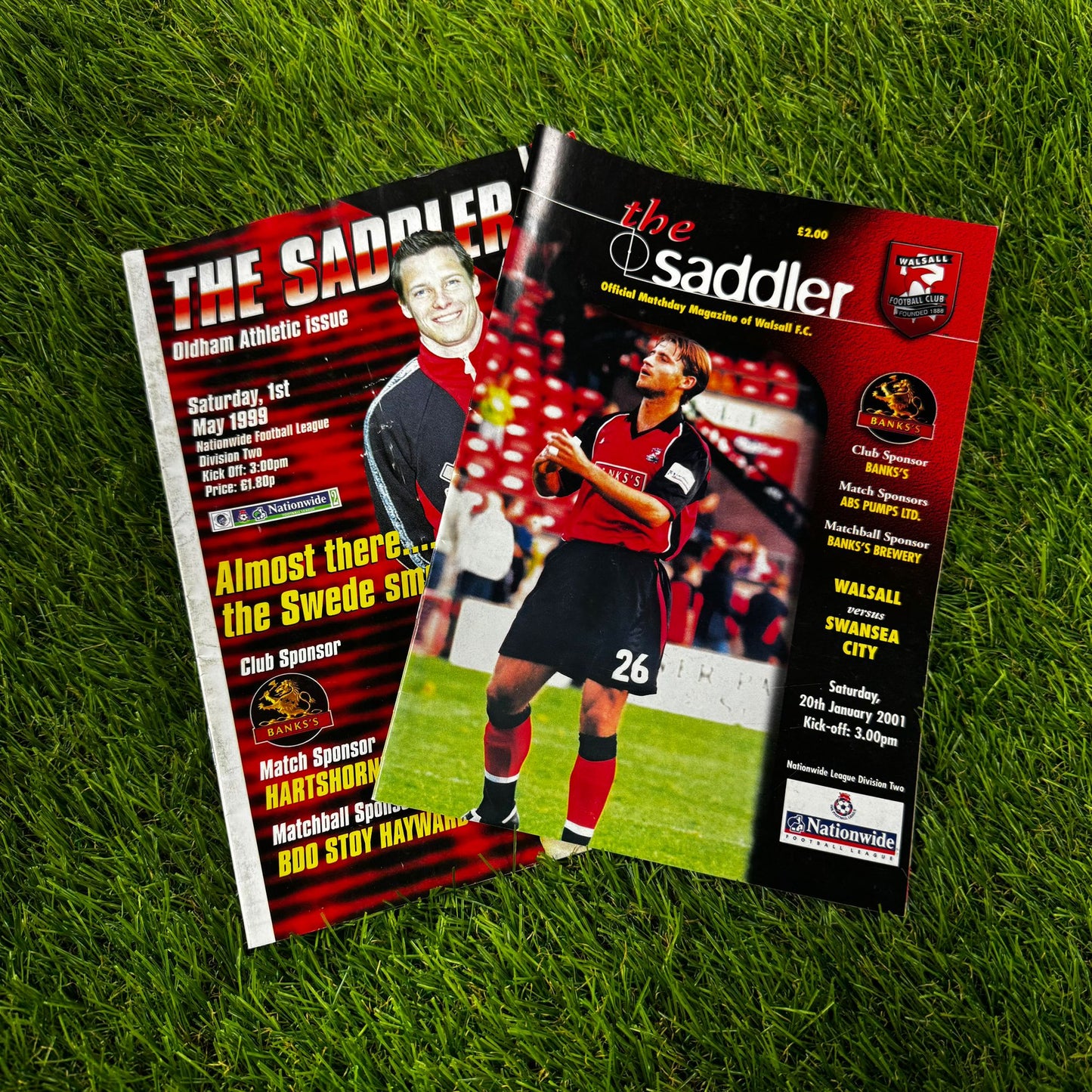 Walsall Retro Football Programmes Pack