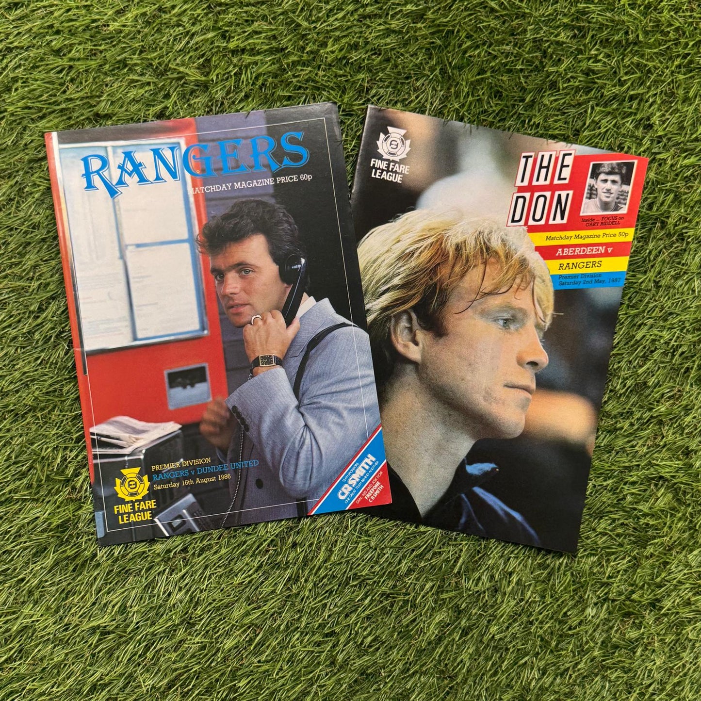 Retro Football Programmes Mystery Box