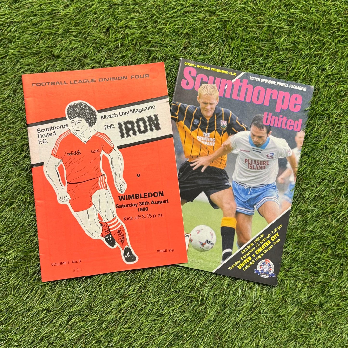 Retro Football Programmes Mystery Box