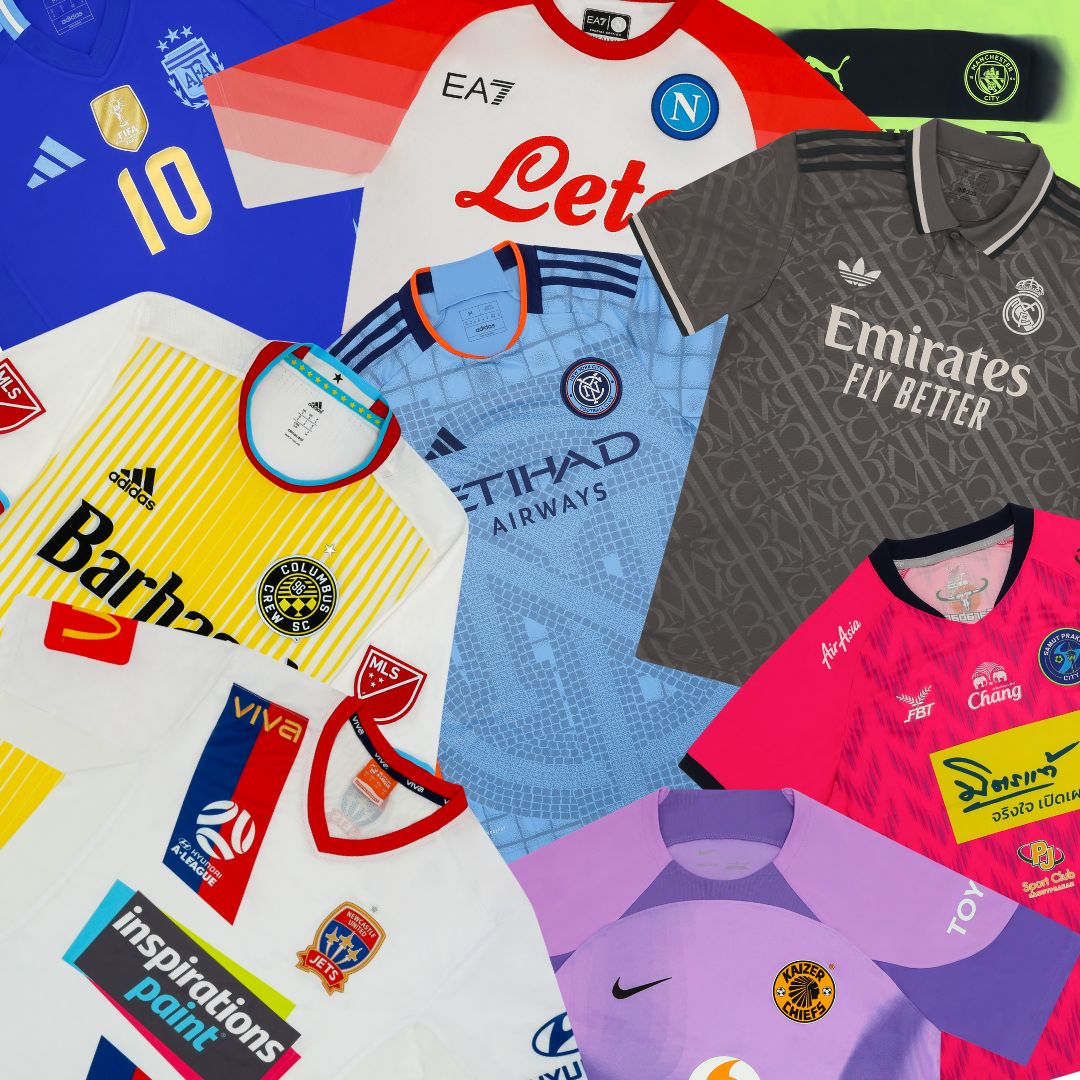 Men's Football Shirt Bulk Mystery Box (5 Shirts)