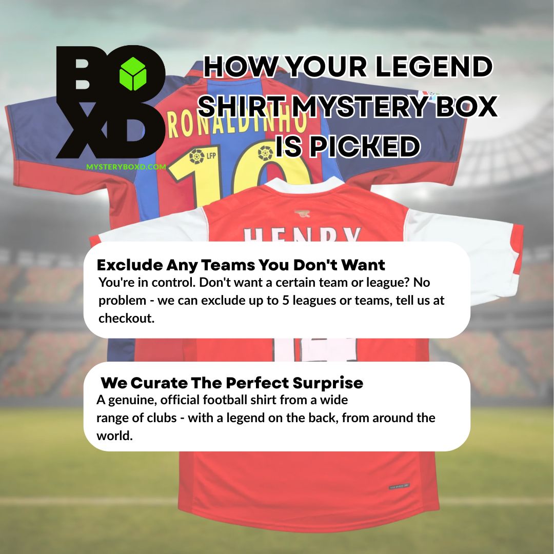 Kid's Legend Football Shirt Mystery Box