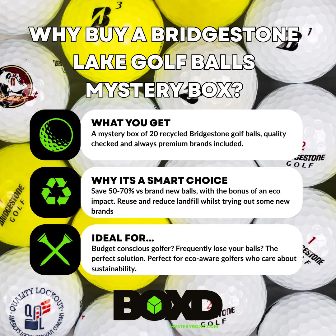 Bridgestone Lake Golf Balls Mystery Box