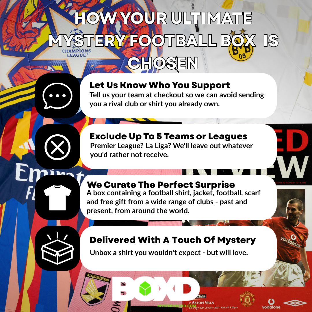 Men's Ultimate Mystery Football Box (5 Items)