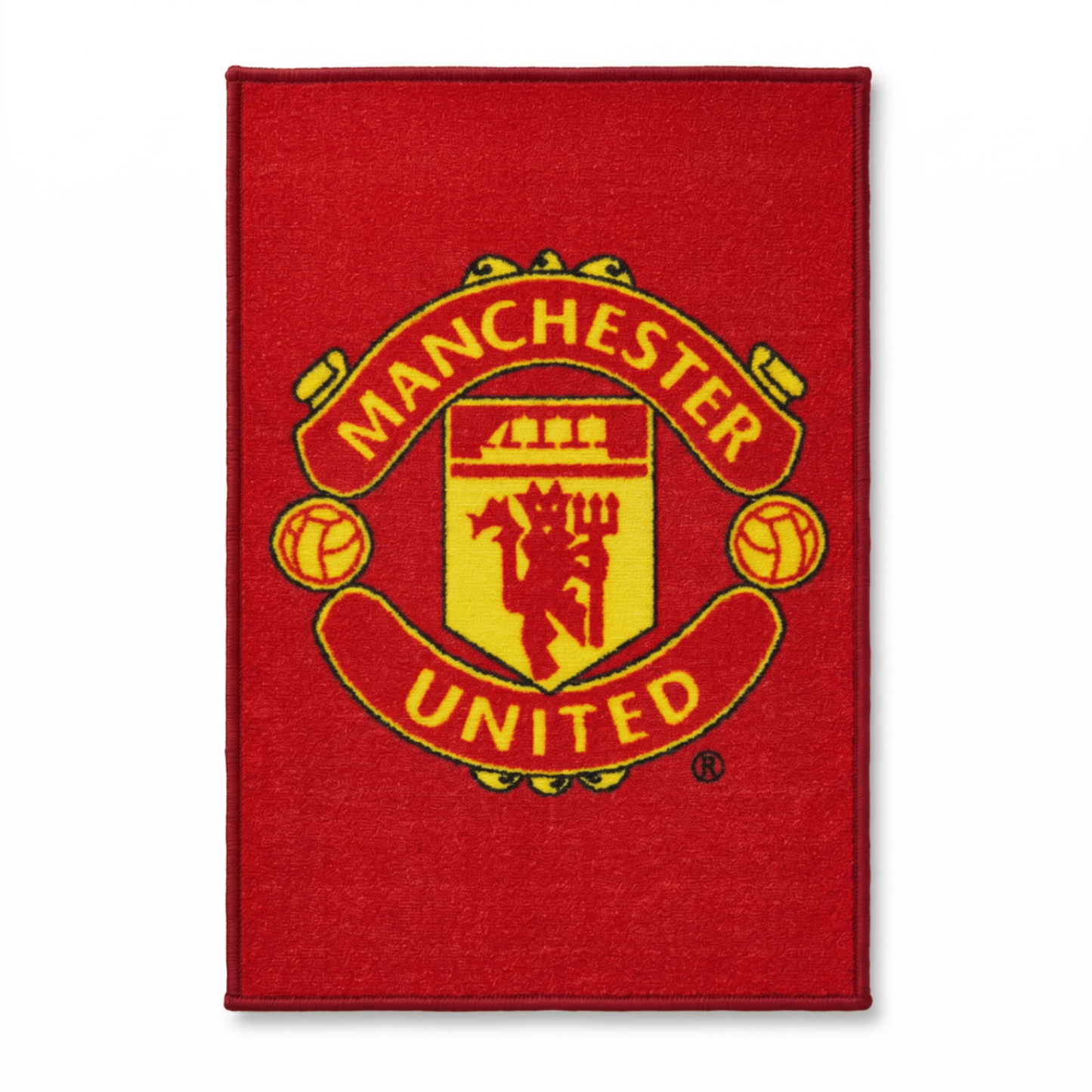 Manchester United Crest Rug front
