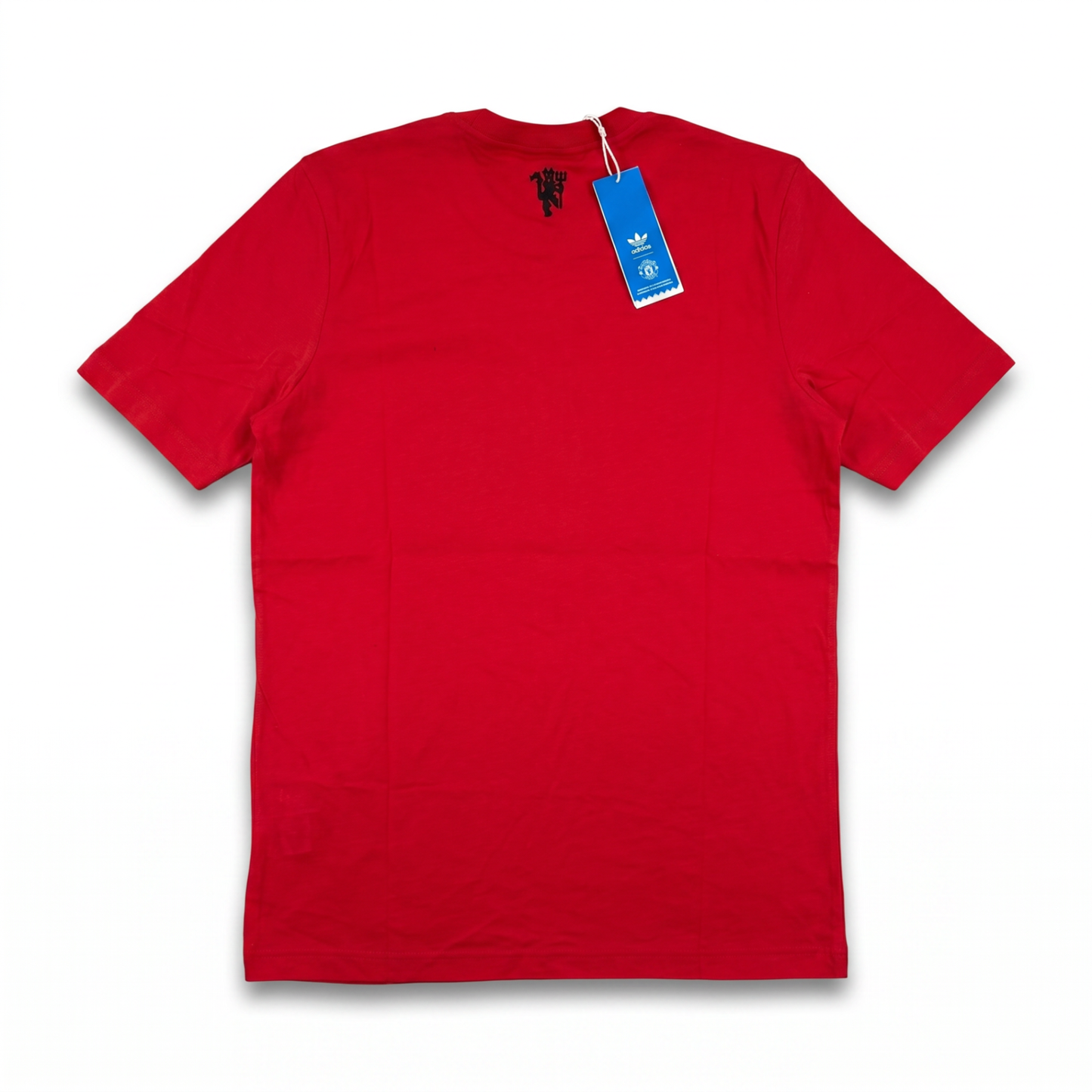 Manchester United x adidas Originals Essentials Tee - back with red devil