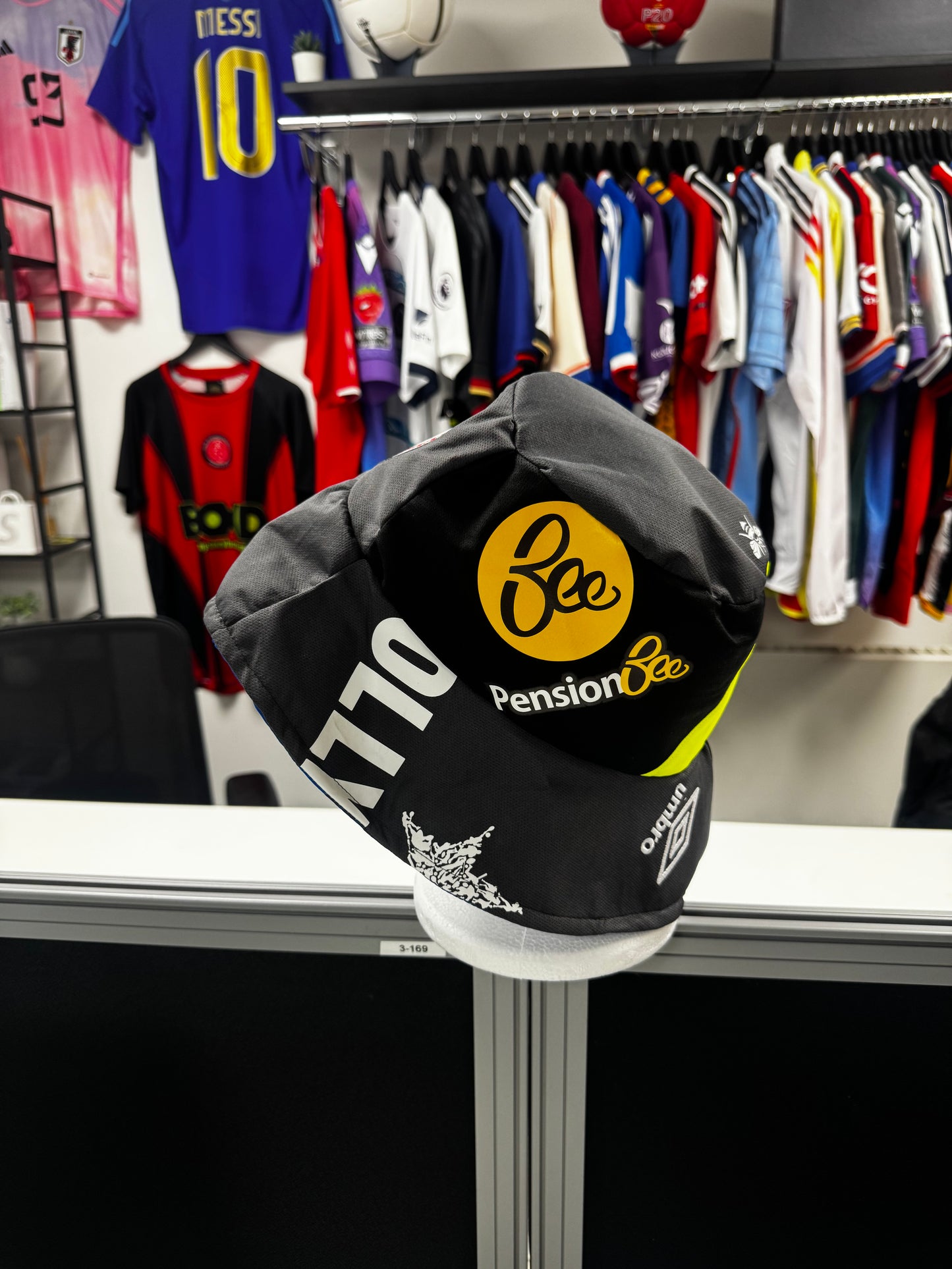 Upcycled Brentford Football Shirt Bucket Hat - Reversible