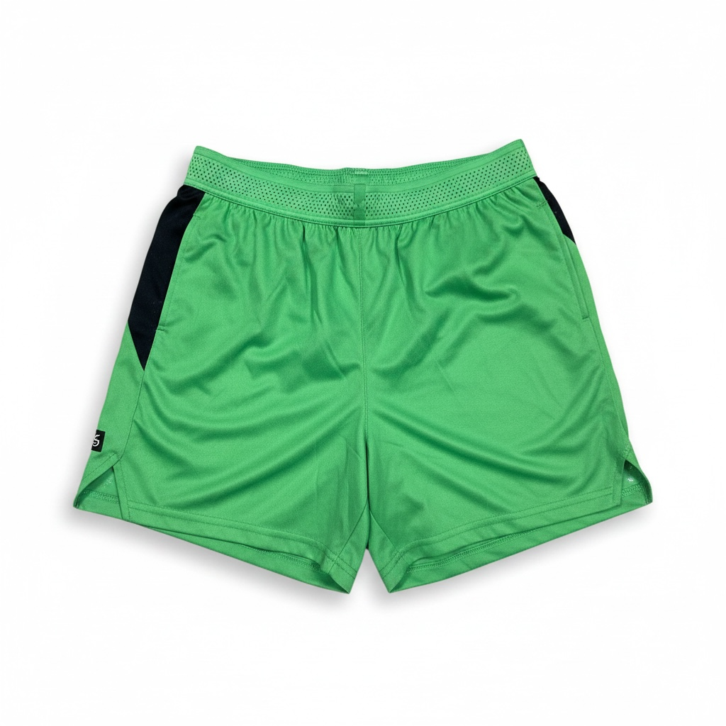 Watford 2024/25 GK Green Football Shorts Kids Back