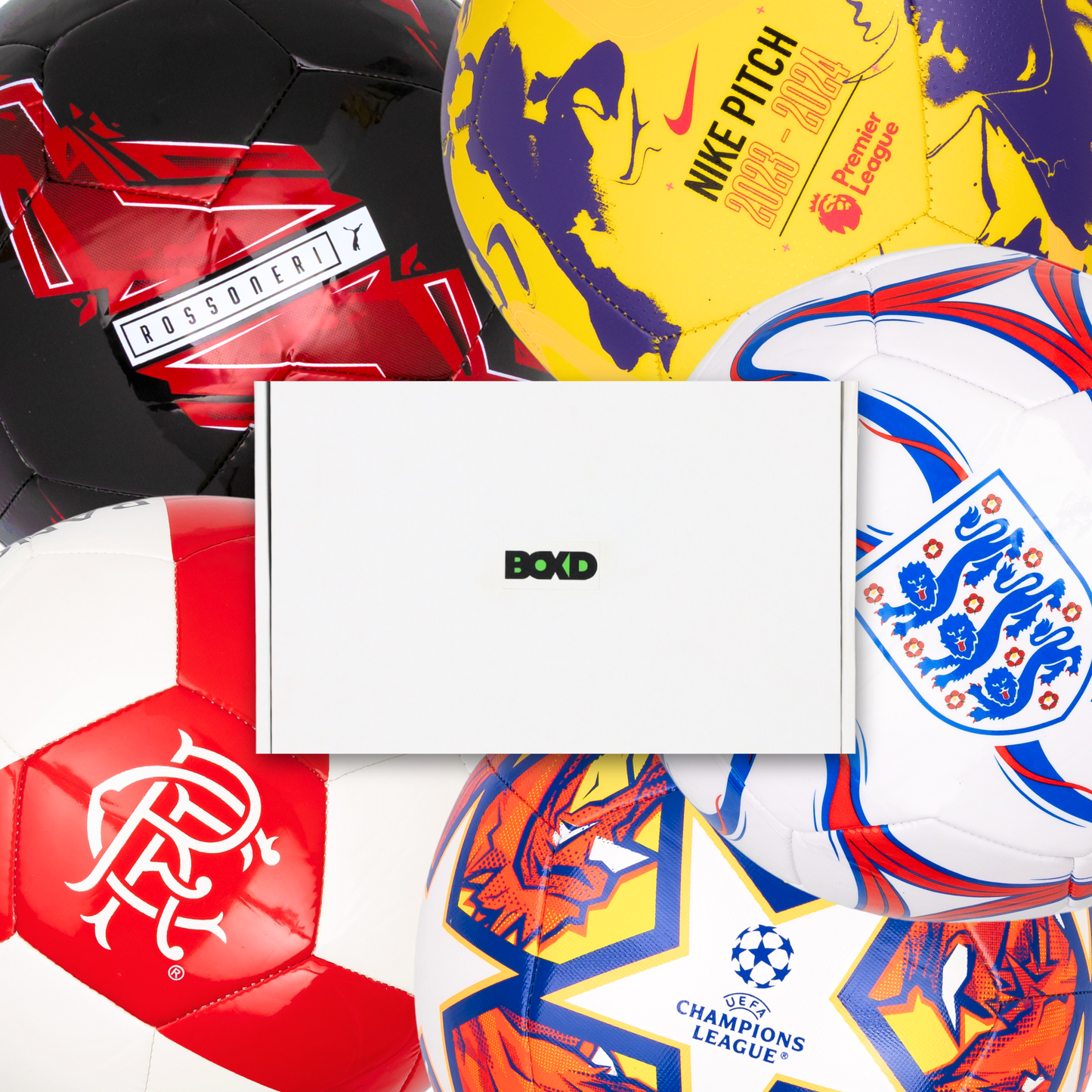 Kid's Football Shirt & Ball Bundle Mystery Box