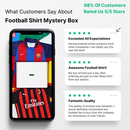 Men’s Football Shirt Mystery Box