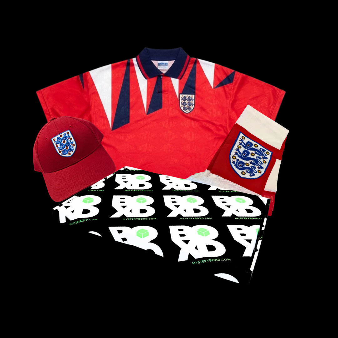 Men's Ultimate England Retro Mystery Box (3 Items)