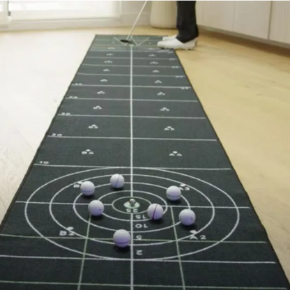 AI Golf Games Mat 14ft Gemini Series Putting Mat