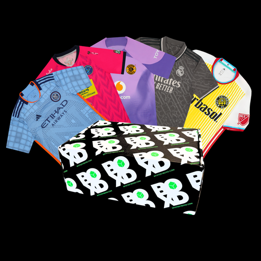Men's Football Shirt Bulk Mystery Box (5 Shirts)