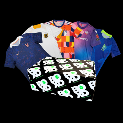 Kid’s Football Shirt Bulk Mystery Box (5 Shirts)