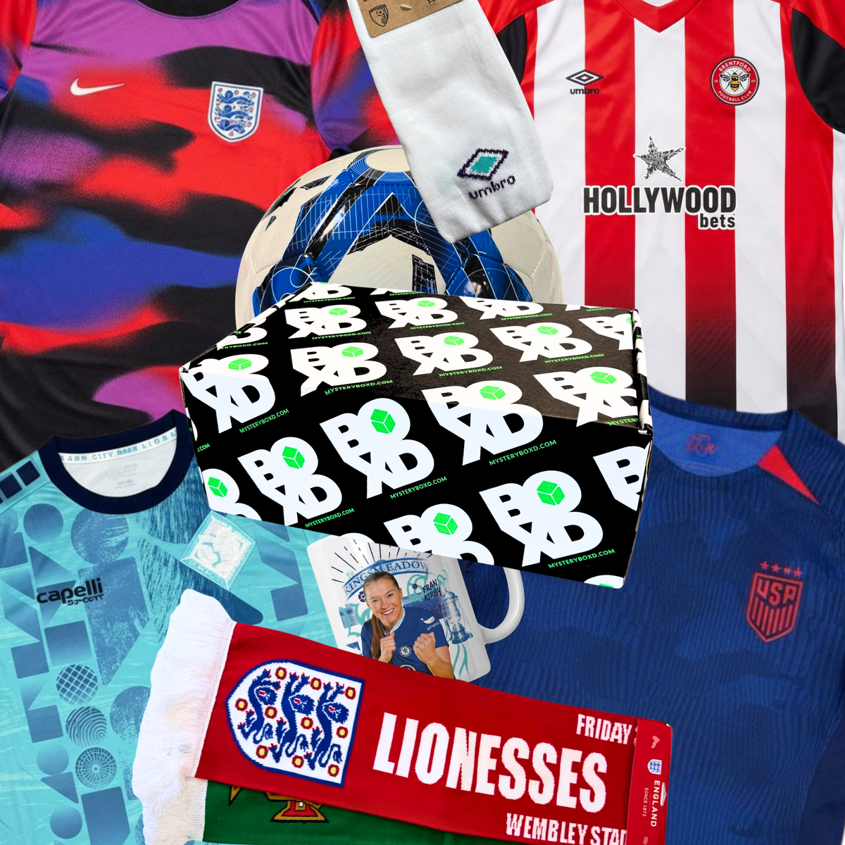 Women's Football Mystery Gift Plus Box