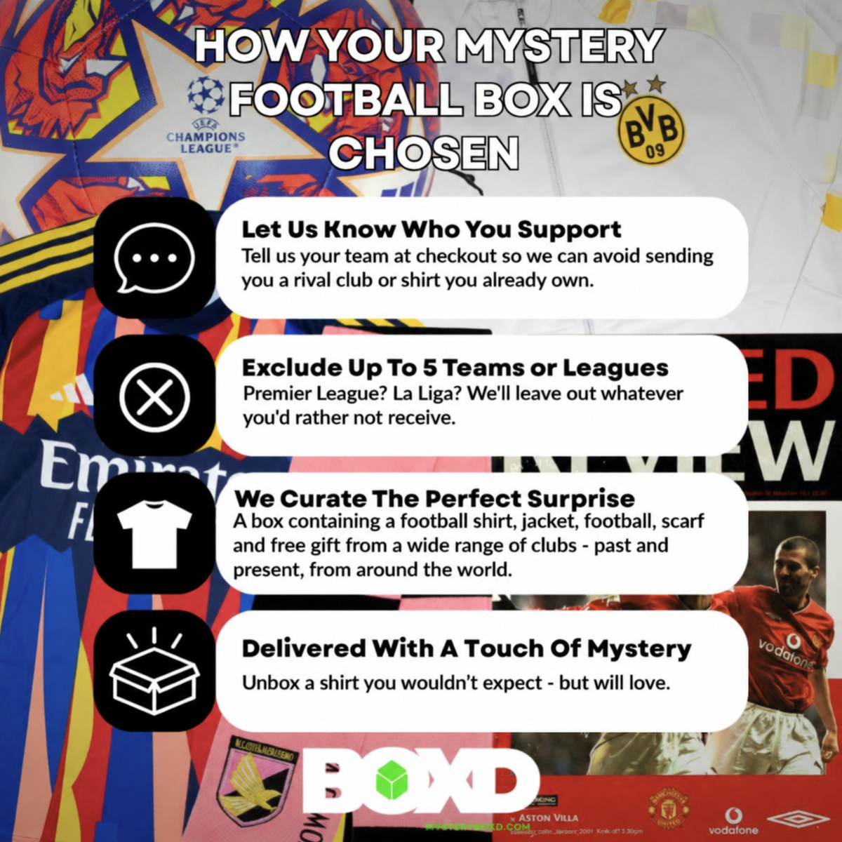 Men's Football Mystery Gift Box
