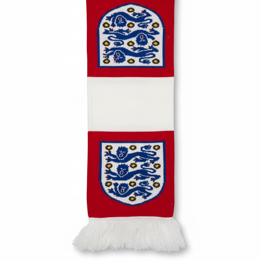 England Football Scarf Red - Back