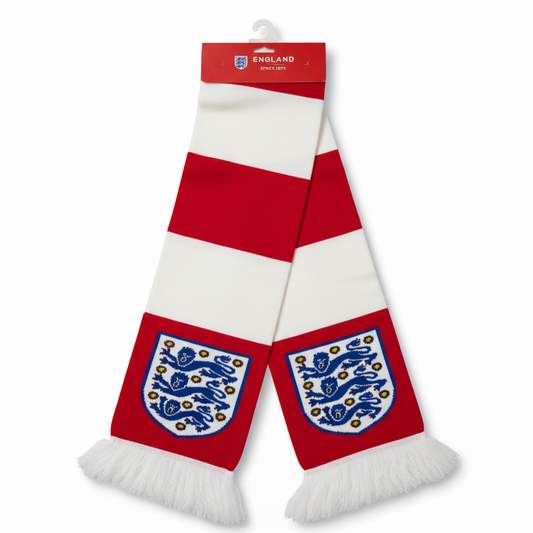 England Football Scarf Red - Detail