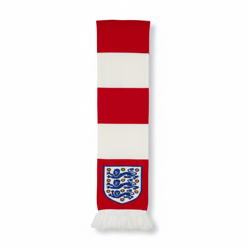 England Football Scarf Red - Front
