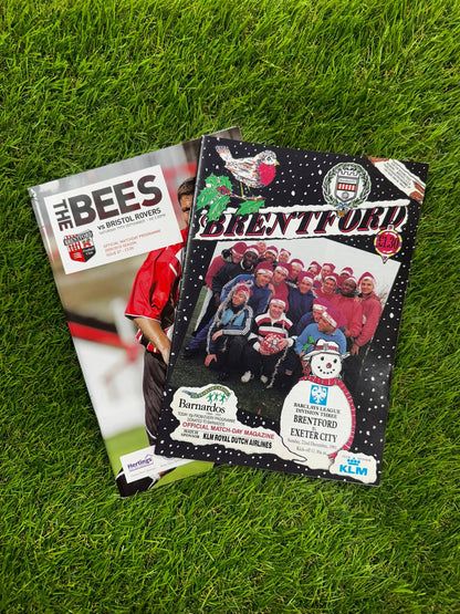 Retro Football Programmes Mystery Box