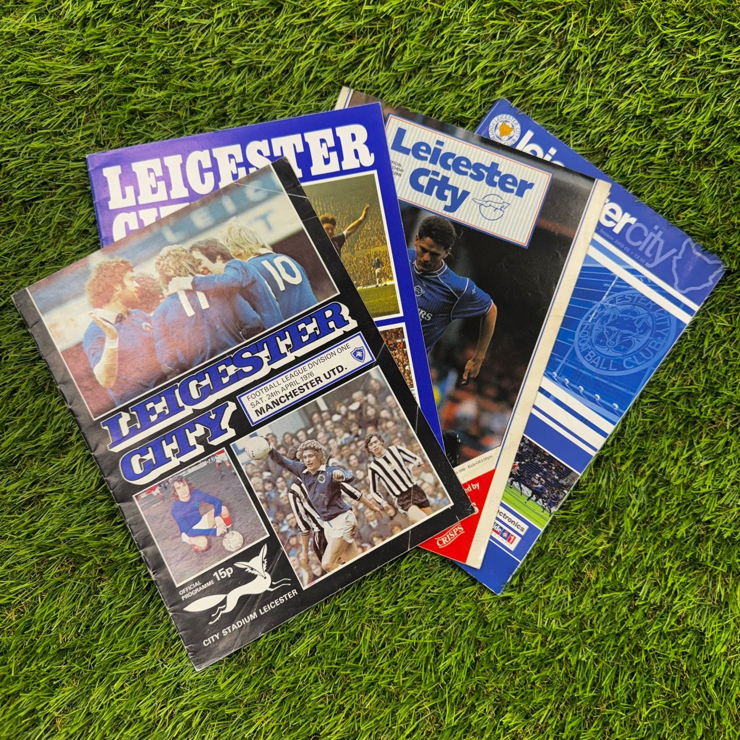 Leicester City Retro Football Programmes Pack