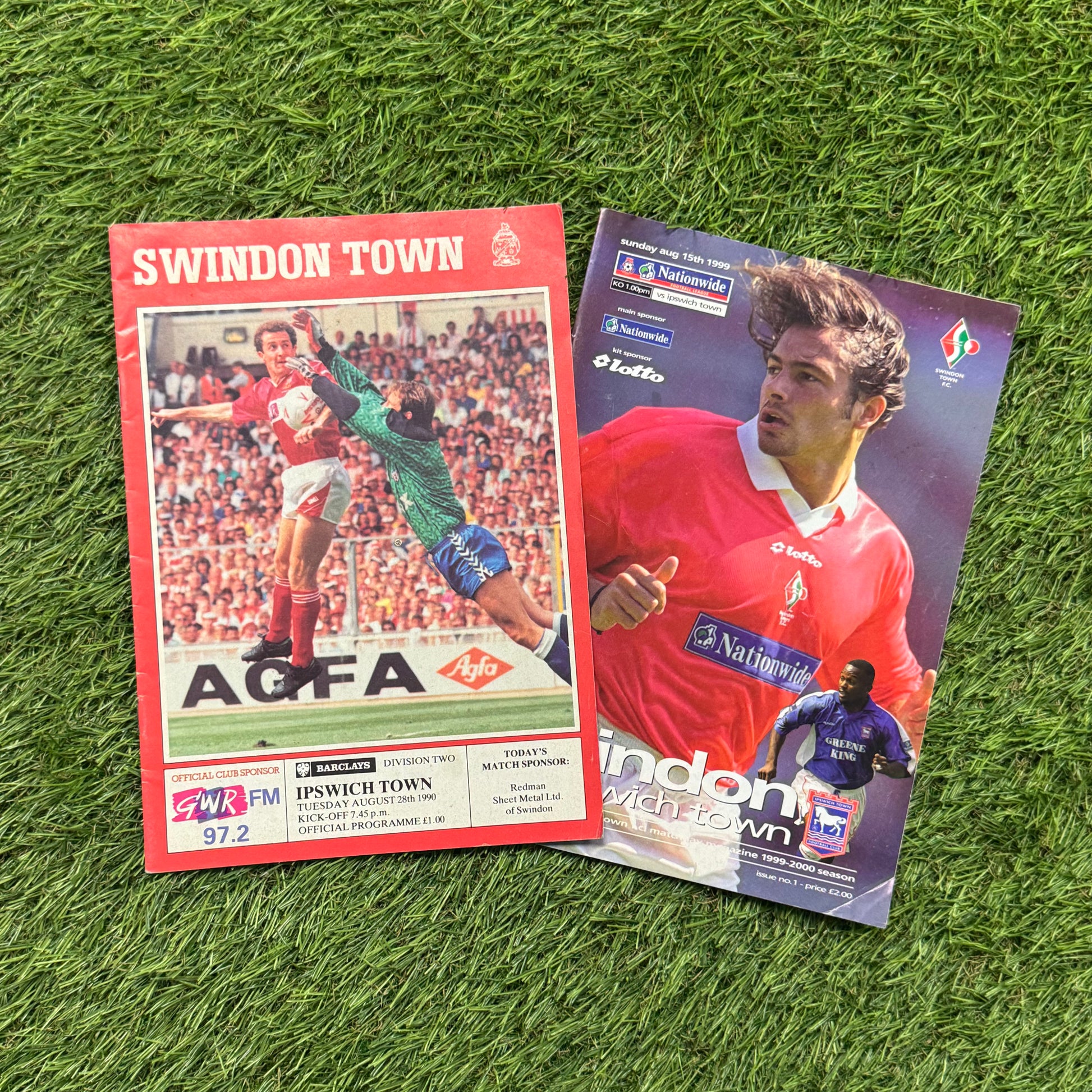 Code Foe Swindon Swindon Town Retro Programmes | Cheap Gift for Fans – Mystery BOXD
