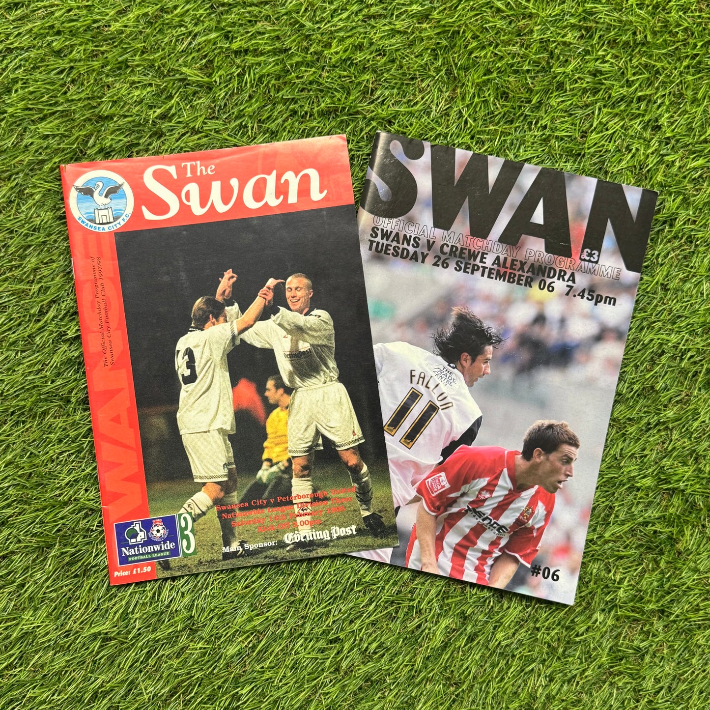 Swansea City Retro Football Programmes Pack