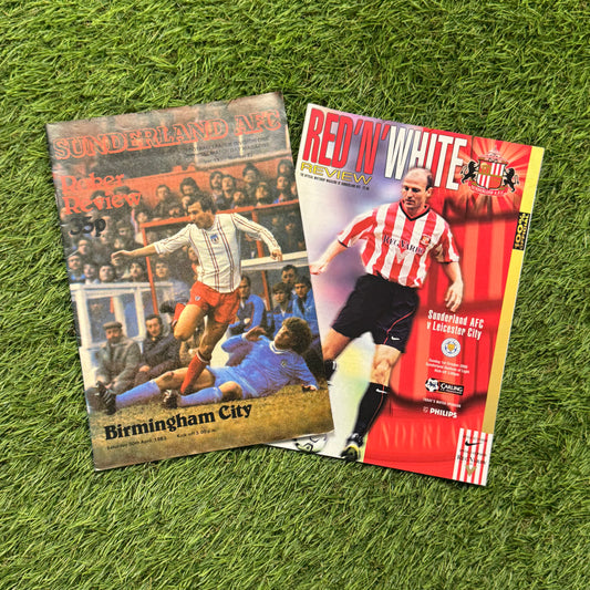 Sunderland Retro Football Programmes Pack