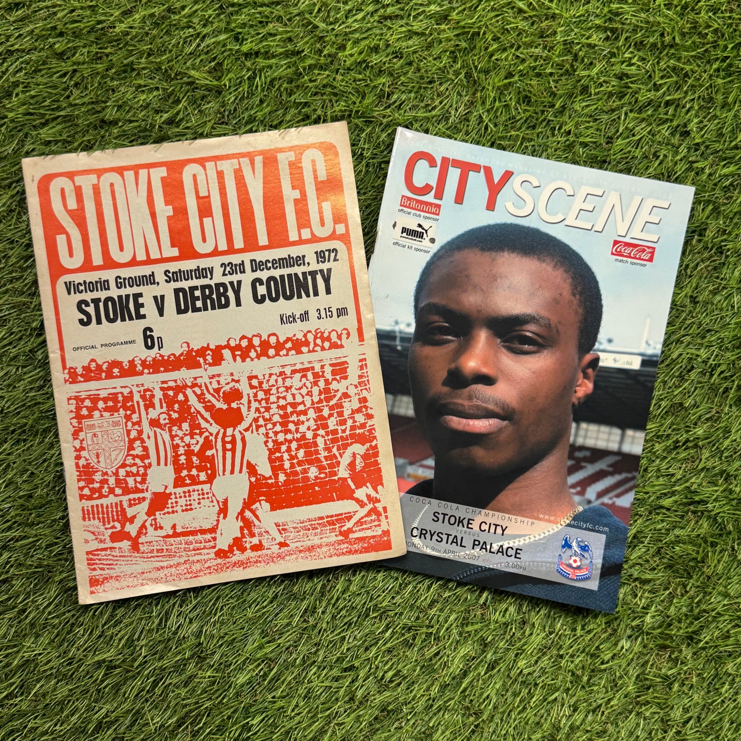 Stoke City Retro Football Programmes Pack