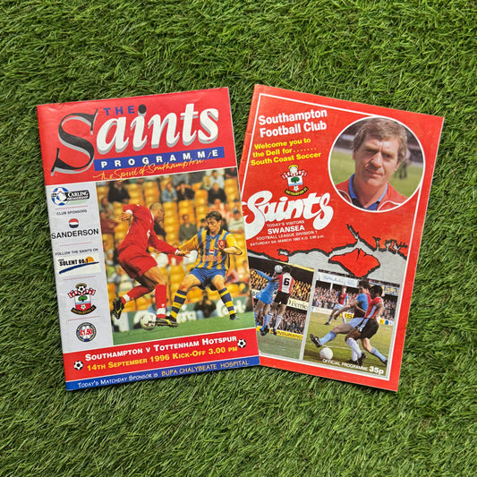 Southampton Retro Football Programmes Pack