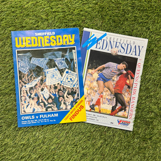 Sheffield Wednesday Retro Football Programmes Pack