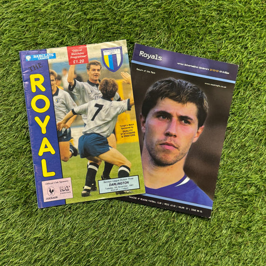 Reading Retro Football Programmes Pack