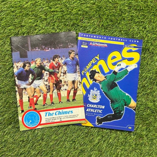 Portsmouth Retro Football Programmes Pack
