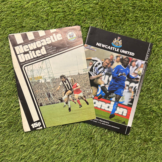 Newcastle United Retro Football Programmes Pack