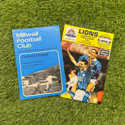 Millwall Retro Football Programmes Pack