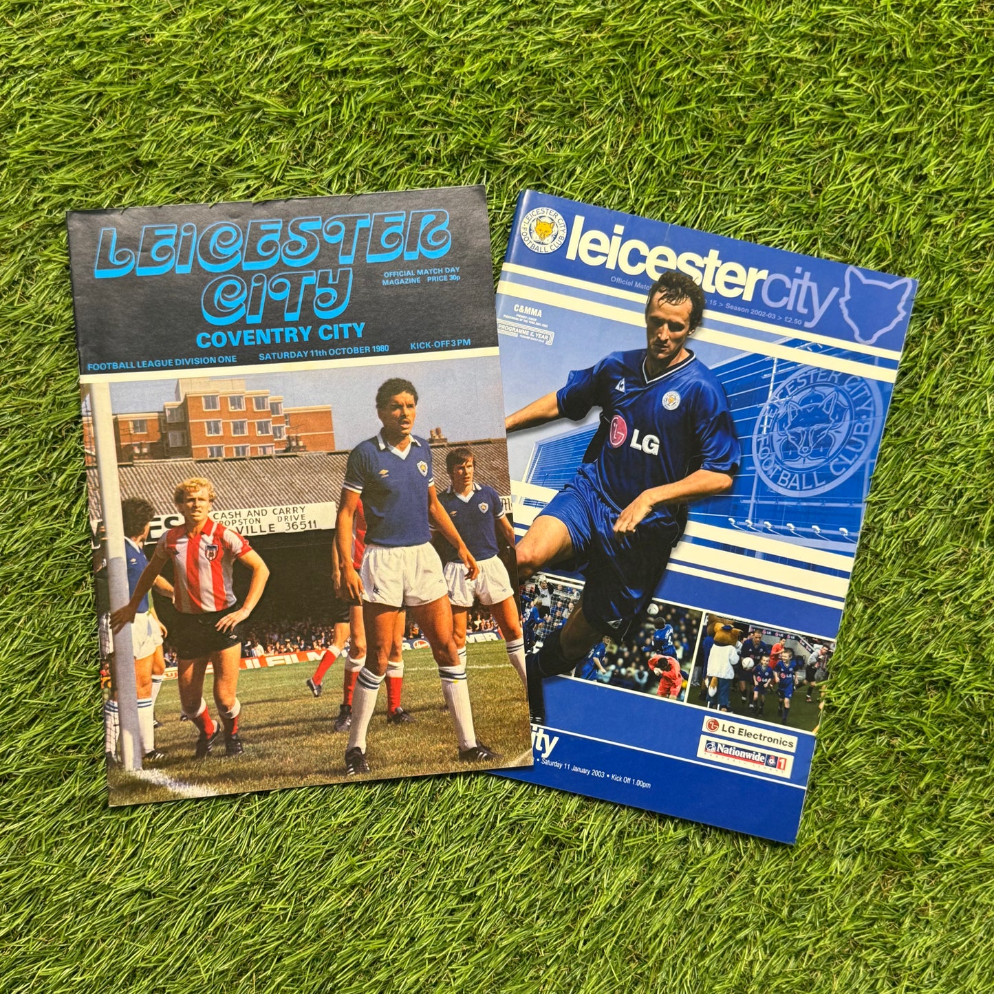 Leicester City Retro Football Programmes Pack