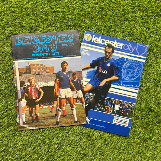 Leicester City Retro Football Programmes Pack