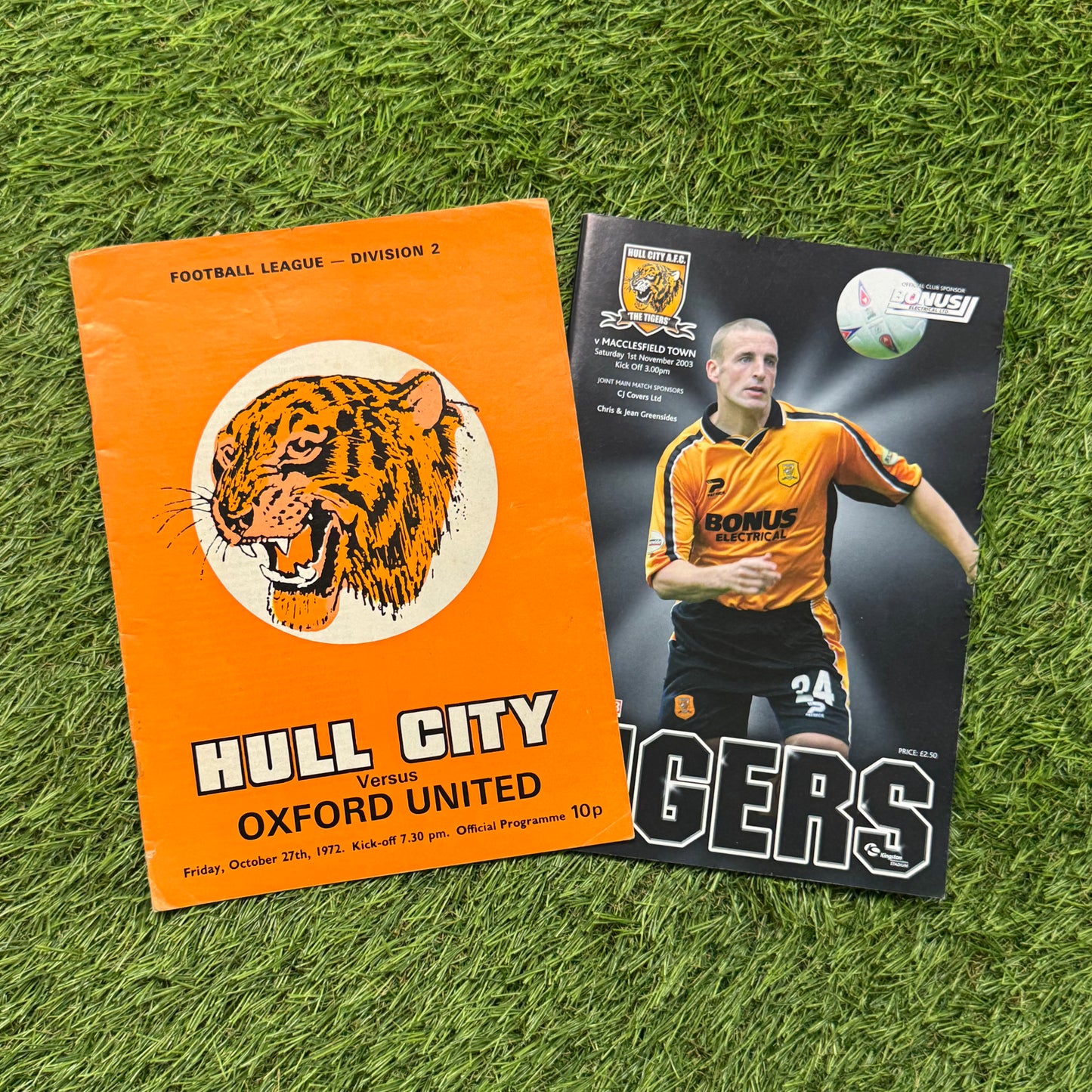 Hull City Retro Football Programmes Pack