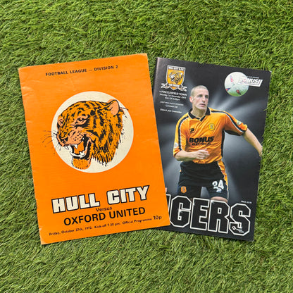 Hull City Retro Football Programmes Pack